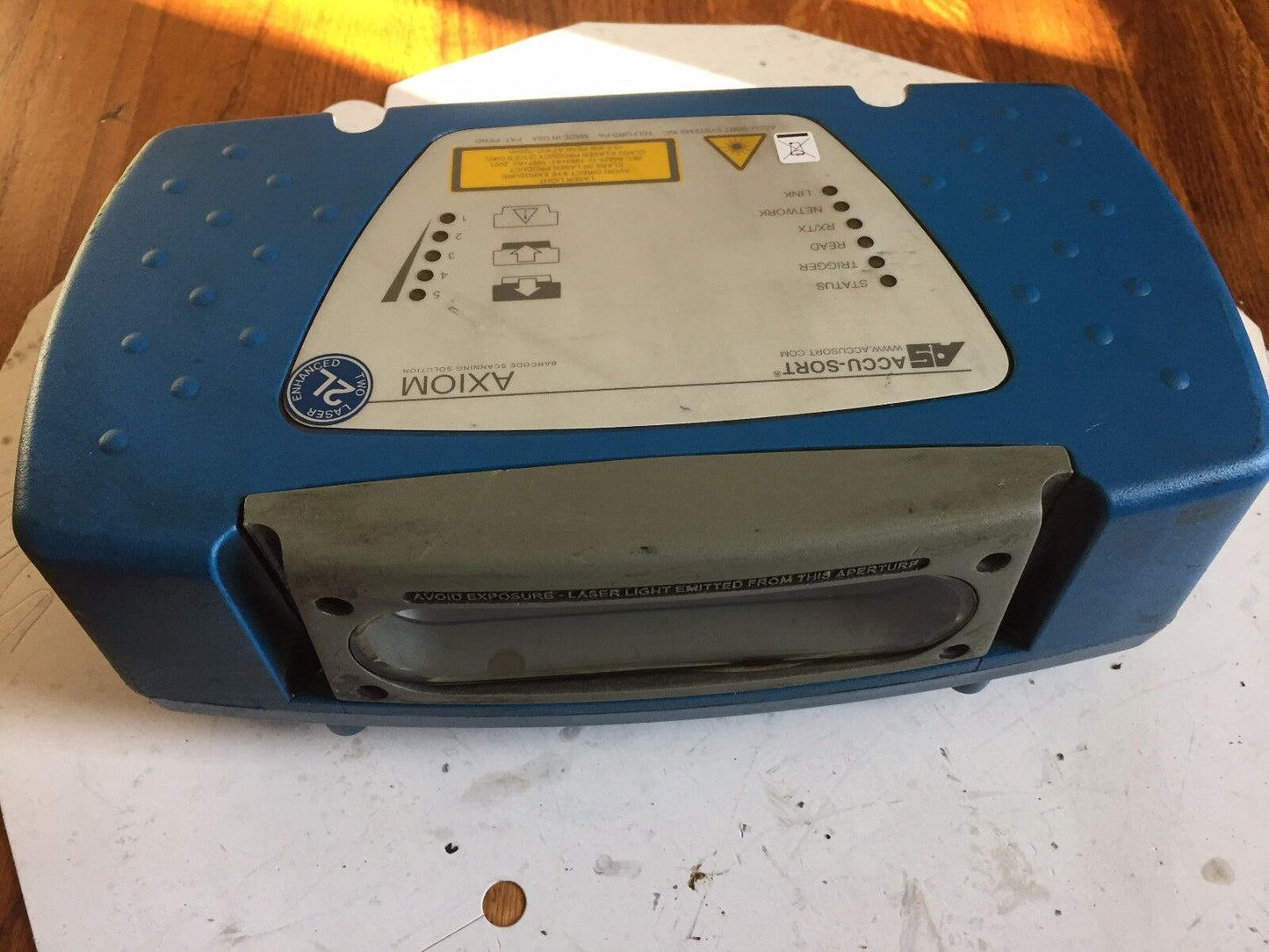 Accu-Sort Axiom,1000052804,As Axiom Barcode Scanner Head 2 Laser Enhanced,Ev