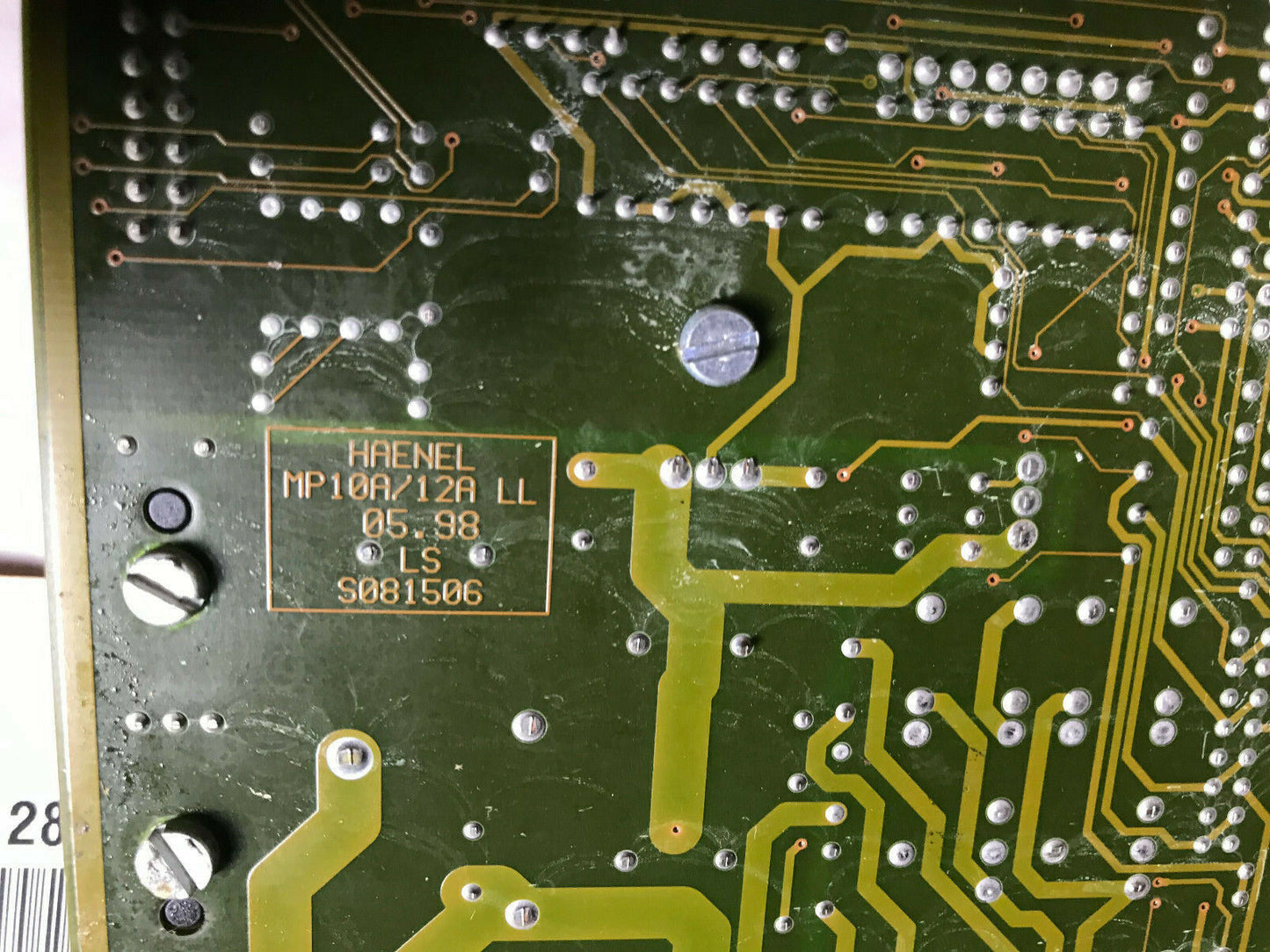 New Haenel Mp10a/12A Ll 05.98 Ls S081506, Cnc Circuit Board,Haenel Mp10a/12A,Sd