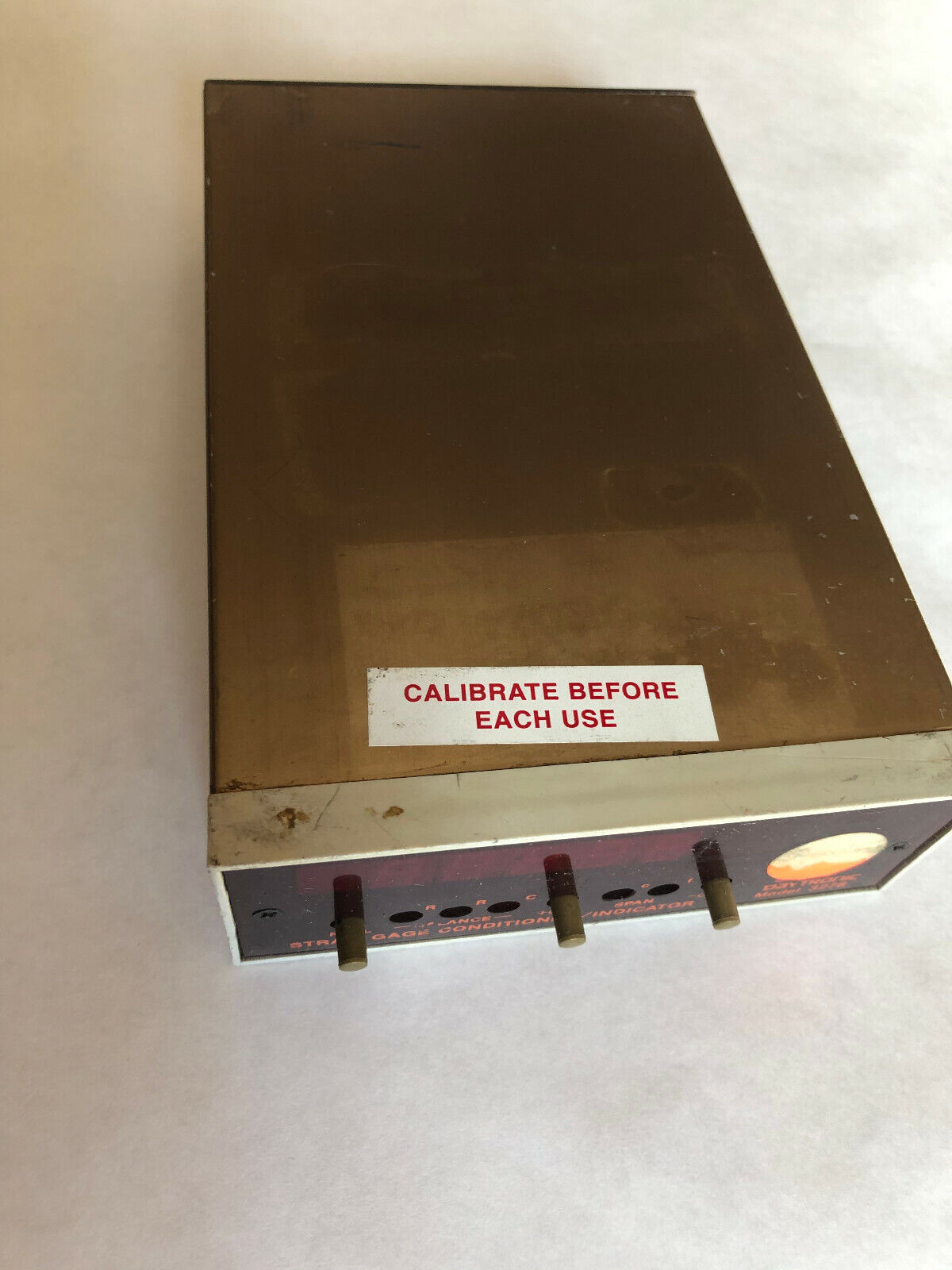 Daytronic 3278 Strain Gage Conditioner/Indicators,12 Vdc,Dk