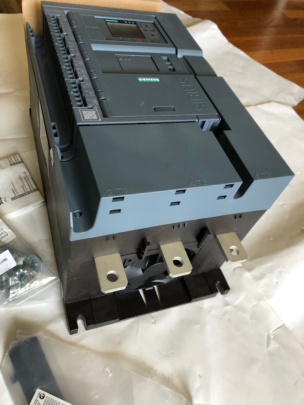 New Siemens 3Rw5546-6Ha16 Soft Starter Unit,Siemens 3Rw5546 6Ha16,Aa