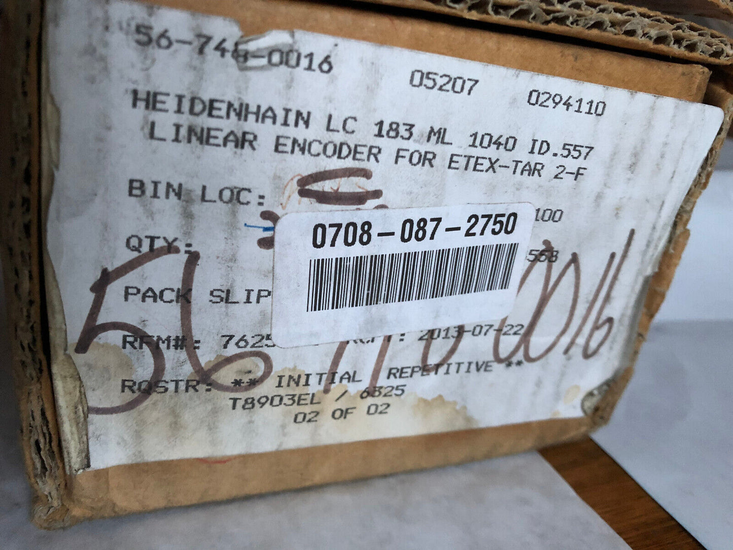 New Heidenhain 557679-10 Linear Encoder 1040 Mm,Ae Lc 1X3 Id 582 578-06 P5,Bc