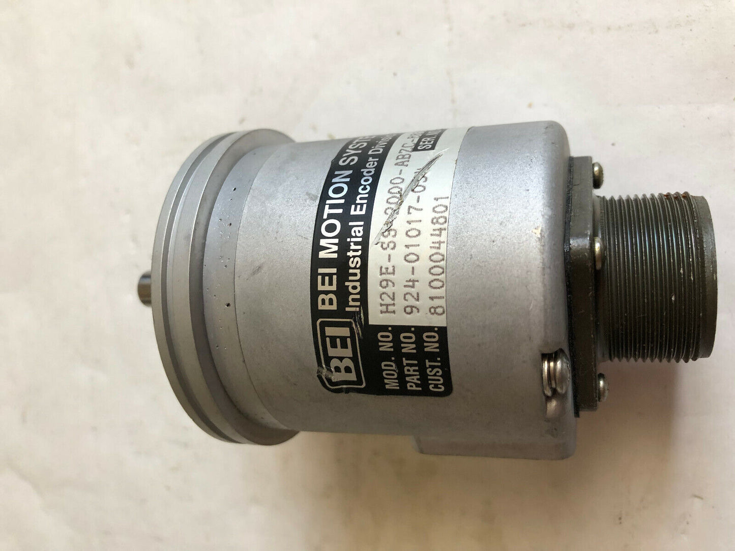 New Bei Motion Systems H29e-Ss-2000-Abzc-8830-Led-Em20-S Rotary Encoder,Tl