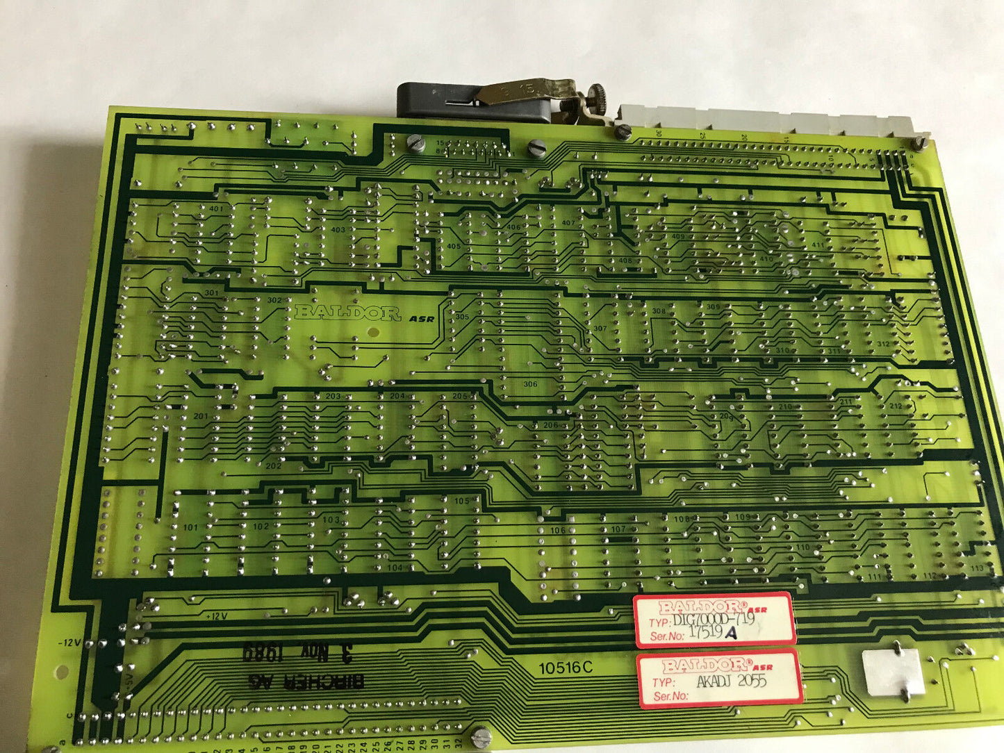 Baldor 10516C,Baldor Asr Plc Pcb 10516 C,Type Dig 70000D 719,Dig 70000D 720,St