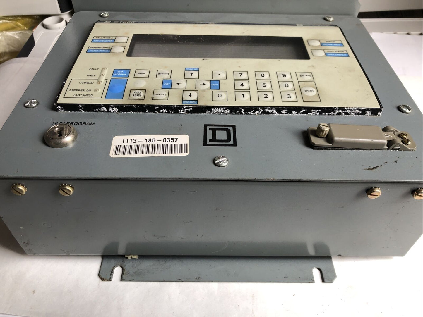 Square D/ Telemecanique C1600 Data Entry Panel,52046-170-50, Enclosure,Fb