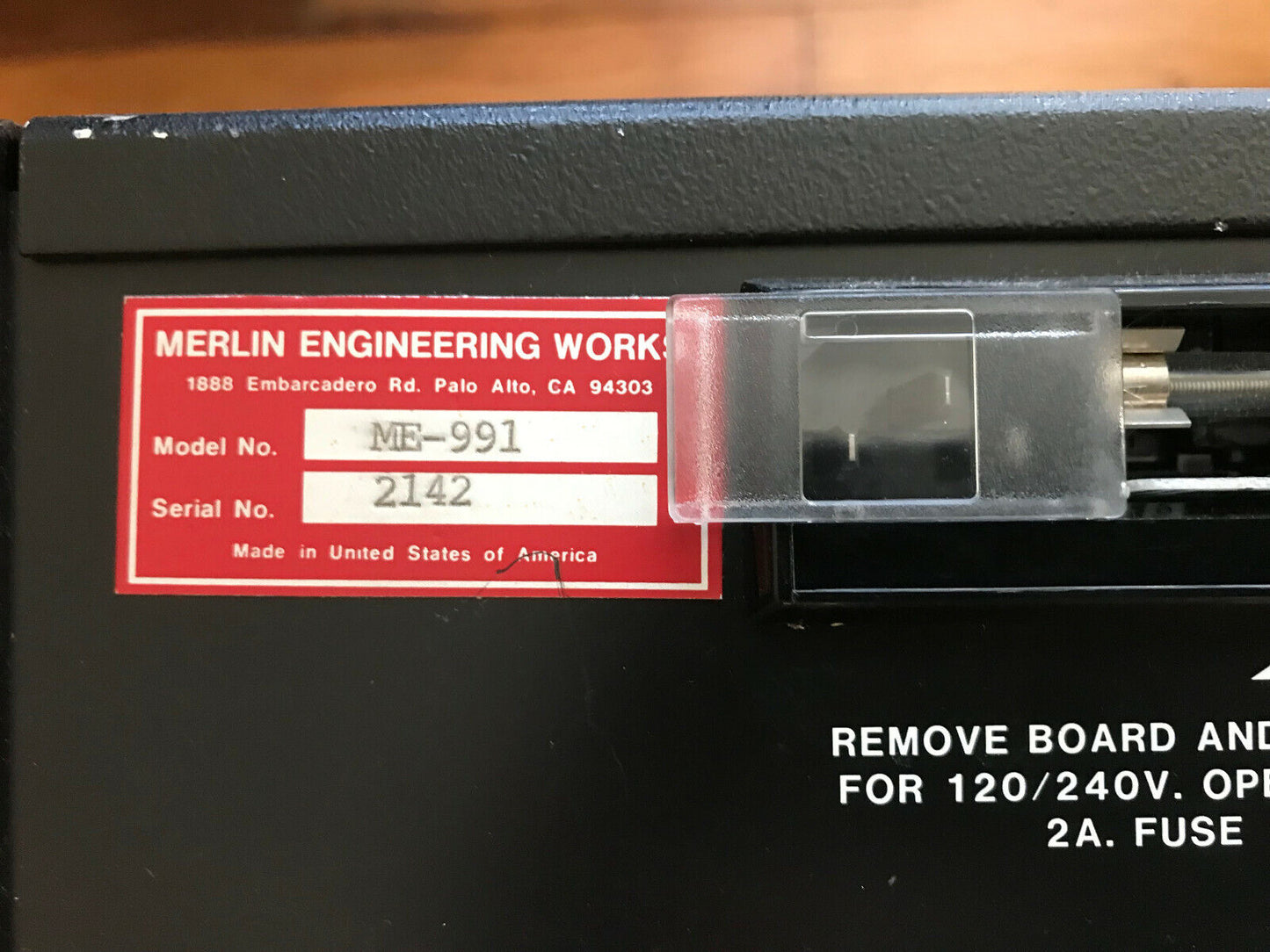 Merlin Me-991 Decoder Me991 Control Processor Plc Controller,Sn