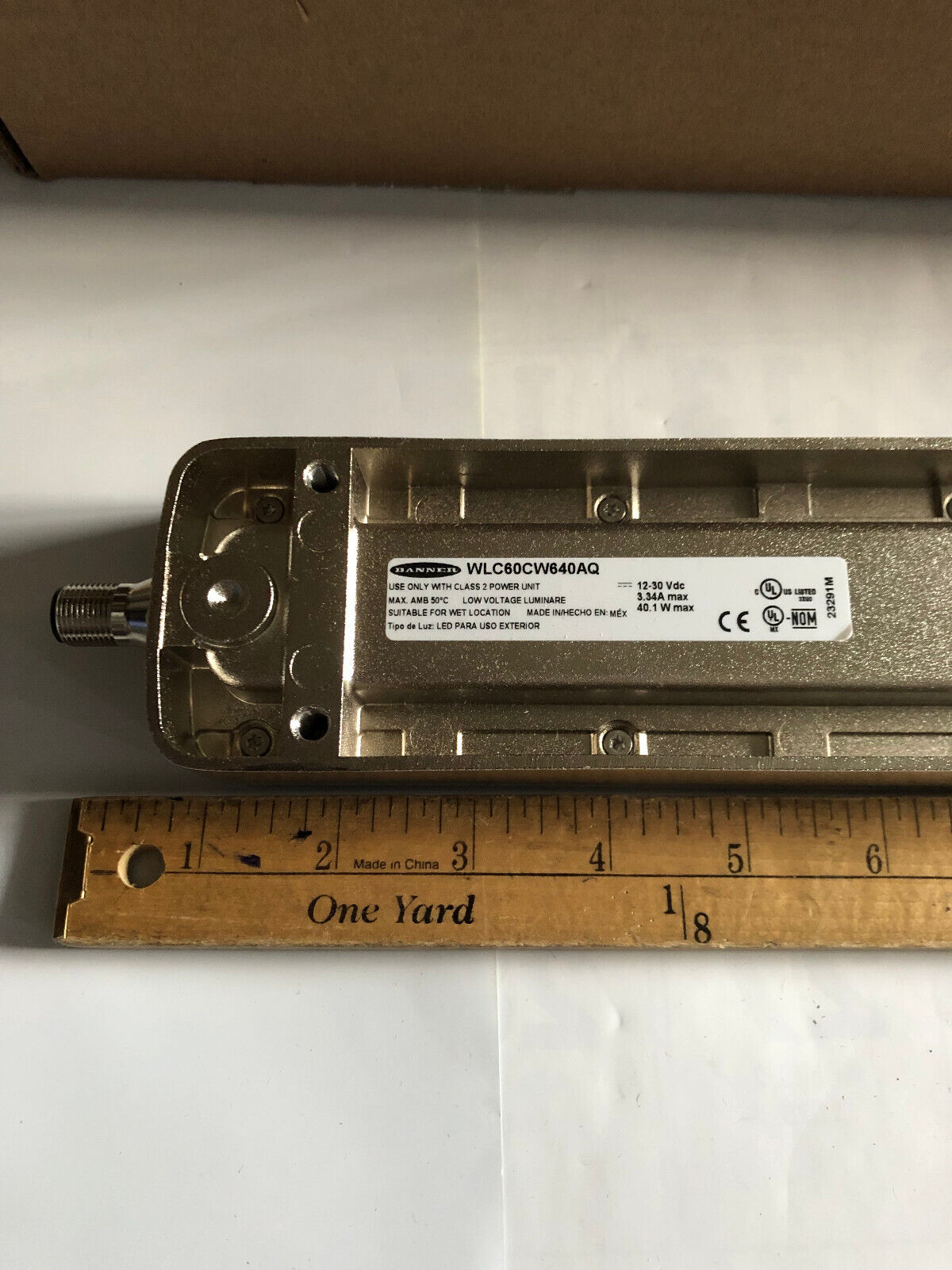 New Banner Wlc60cw640aq Heavy Duty Industrial Led Light 86889,Ac