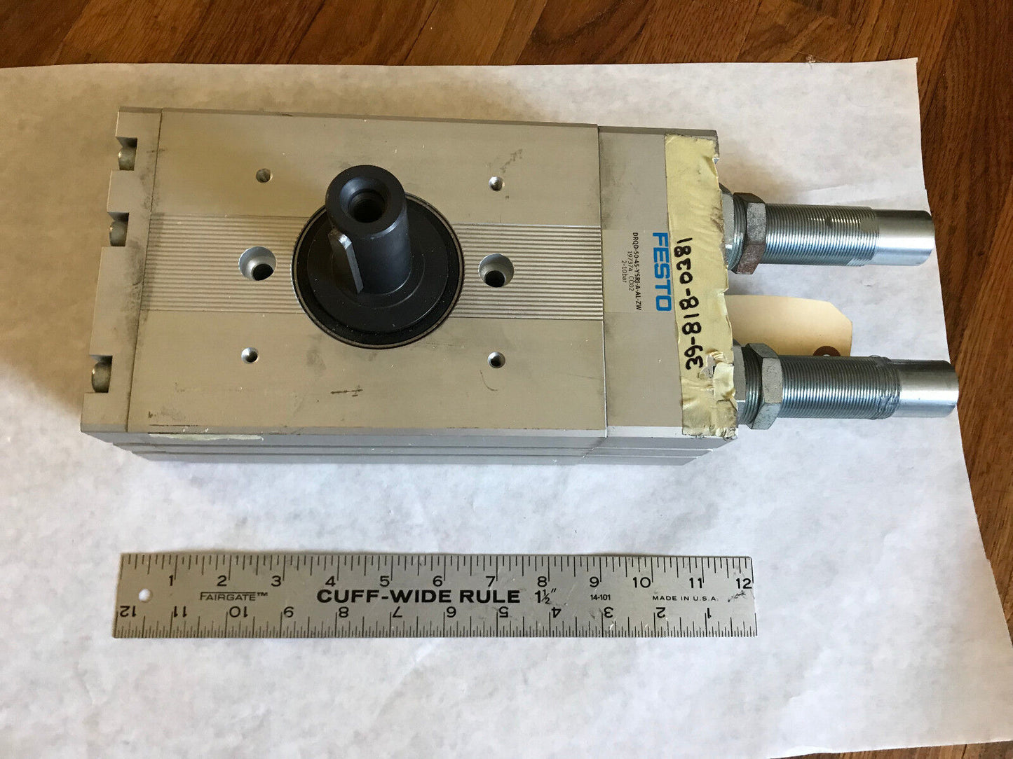 Festo Drqd-50-45-Ysrj-A-Al-Zw Rotary Cylinder 197374 Co02,Drqd-5045-Ysriaalzw,Ex