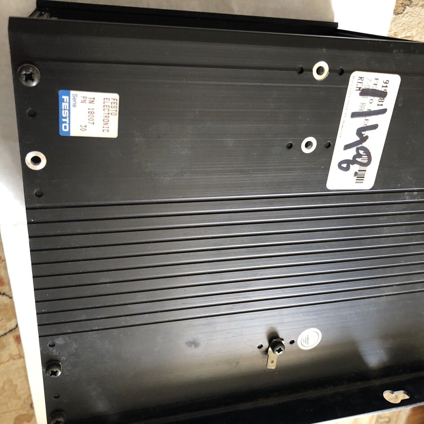 Festo 30 Festo Electric 7 Slot Rack Tn 18007,Pn 30,Plc 919281,Fj