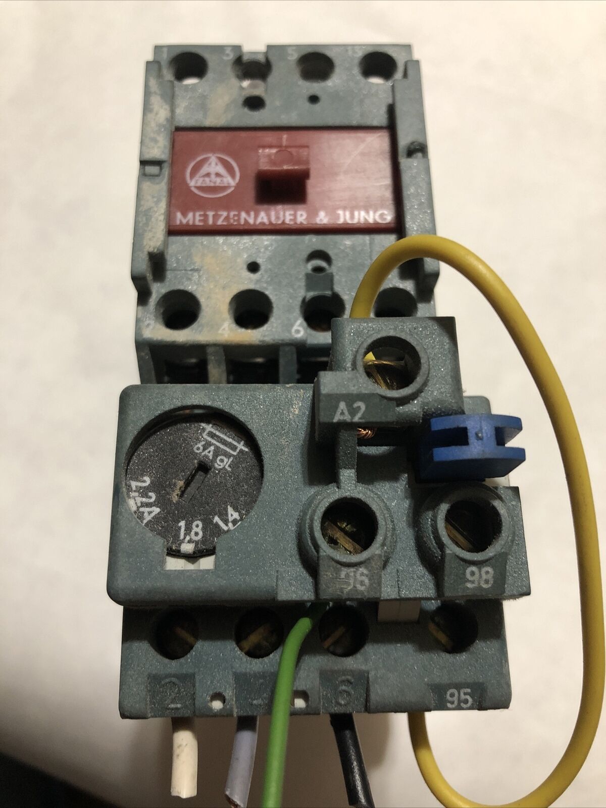 Metzenauer & Jung Dgsl12-10E K7 Contactor 24V Gl 6A Dgsl 12-01E,Bq,De