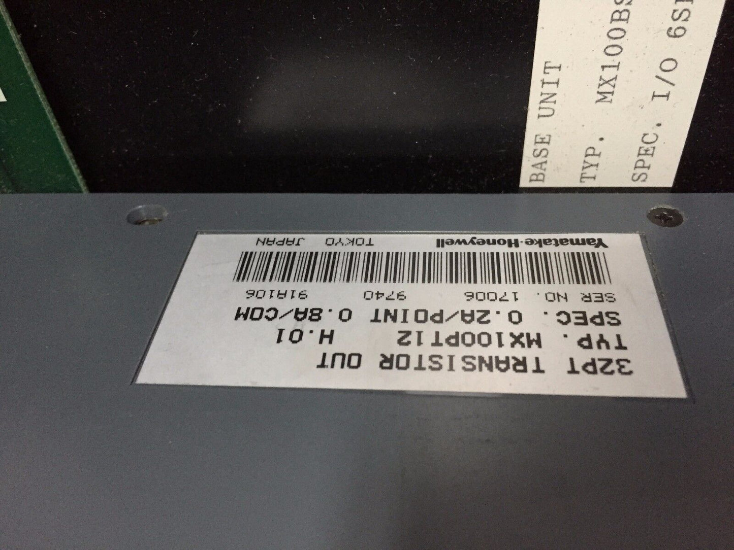 Fuji Mx100 Cm91,Mx100pt 12,Mx100bs03,24V Dc Plc System/Rack Modules,Bp