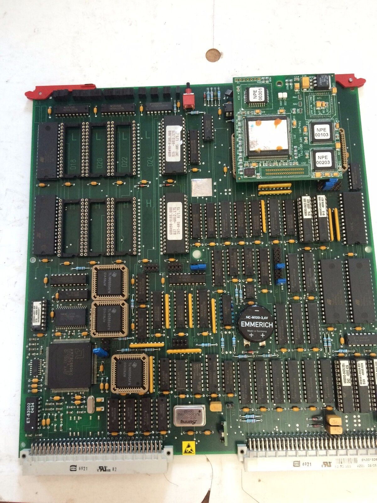 Fem1 608093-0802,10 73 355 Az01 28/05 Plc Board,Cz