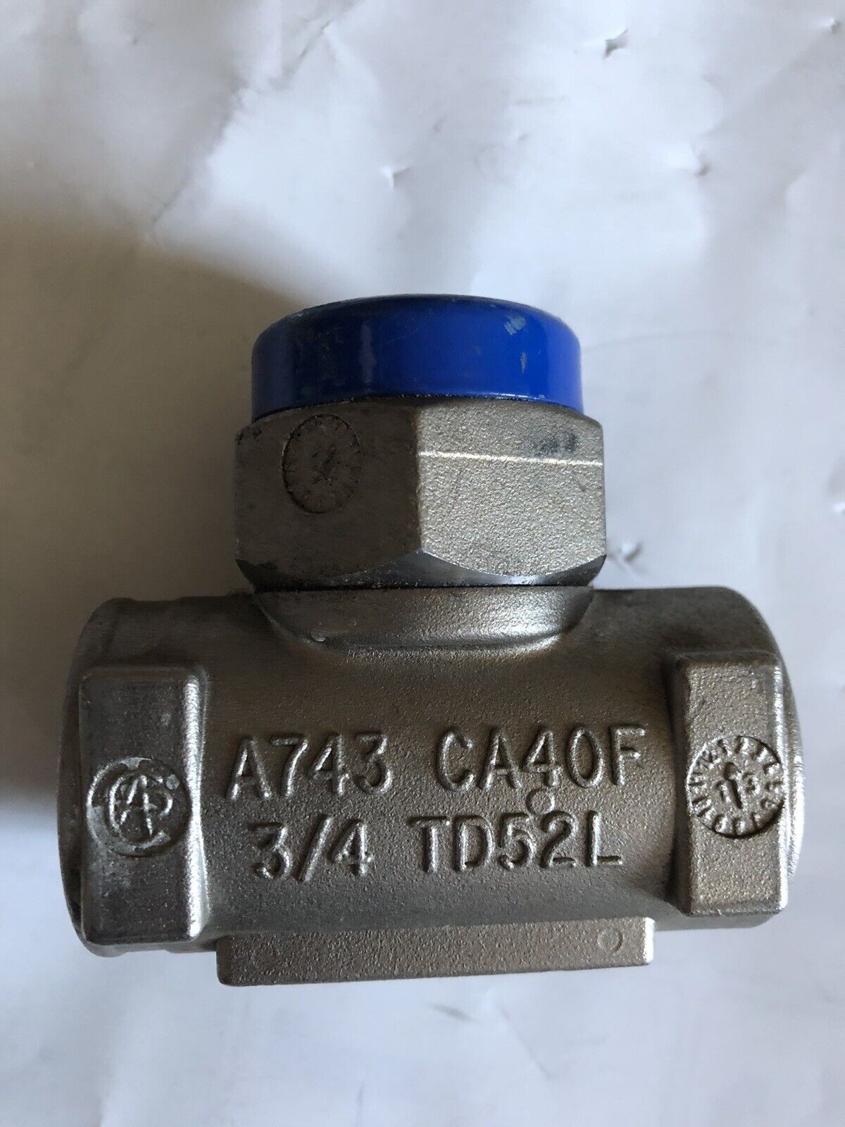 New 3/4" Td52l Spirax Sarco,B.M. 59314C Cool-Blue Thermo-Dynamic Steam Trap,Aa