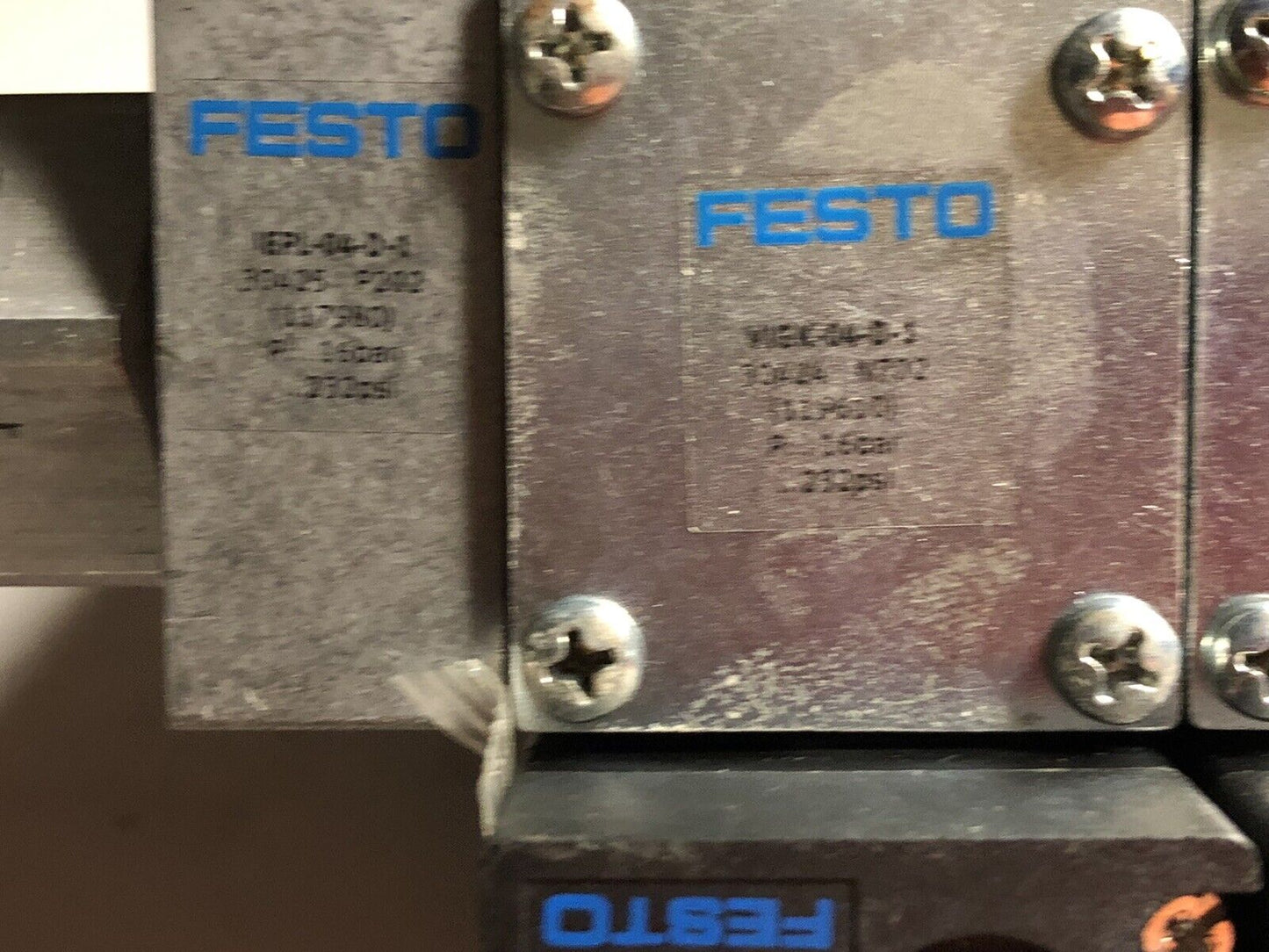 Festo Solenoid Valve Vimp-04-D-1,Muhx2-Zp-D-1-24G,Iepr-04-D-1 Vl-5/3E-D,Ev