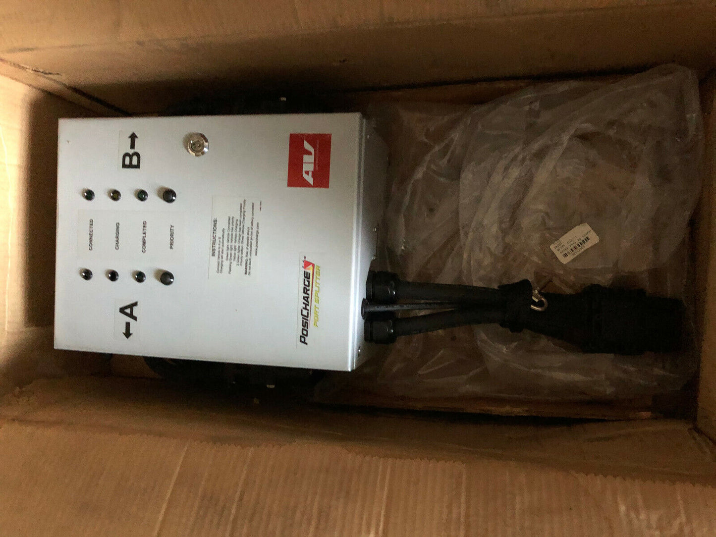 New Posicharge Ps400,Posicharge 13265 Port Splitter,Ar