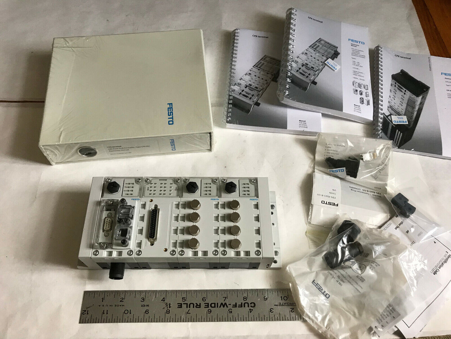 Festo 50E-T03ghsybt18t18-Z-E+N Valve Terminal Cpx 0025037100 Cpx-Geevs 529041,Aj