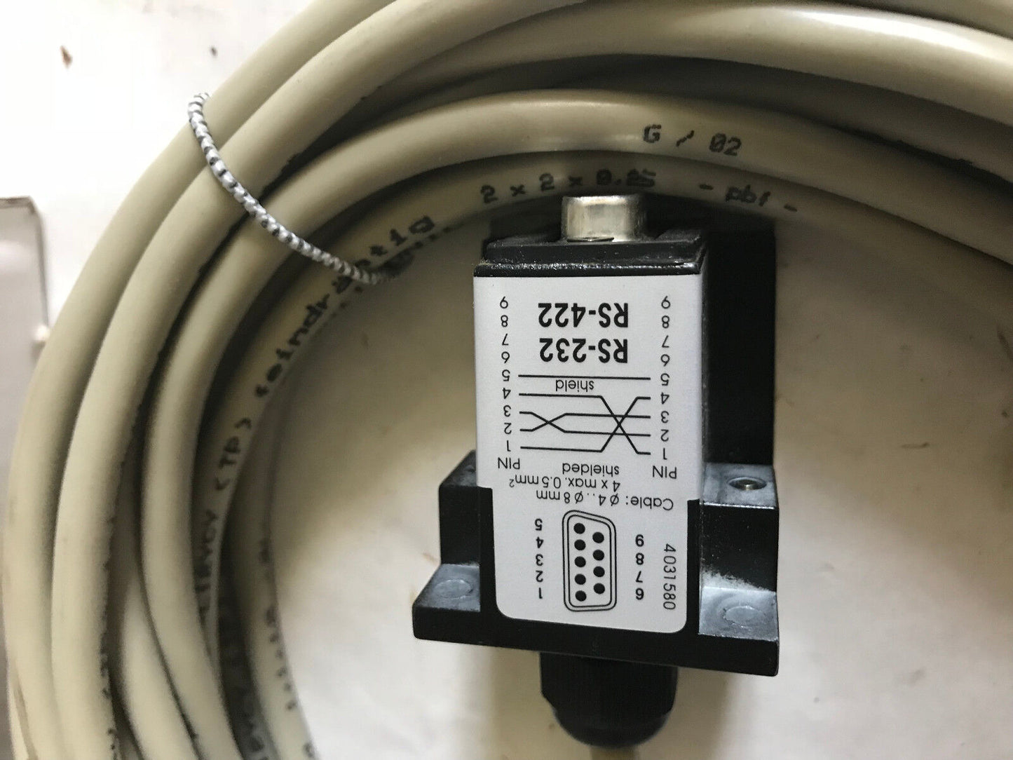 New Sick 7027720,Pls To Sli Cable 10M Rs-232 Rs-422,4031580,Sensor,L12ycy,Aj