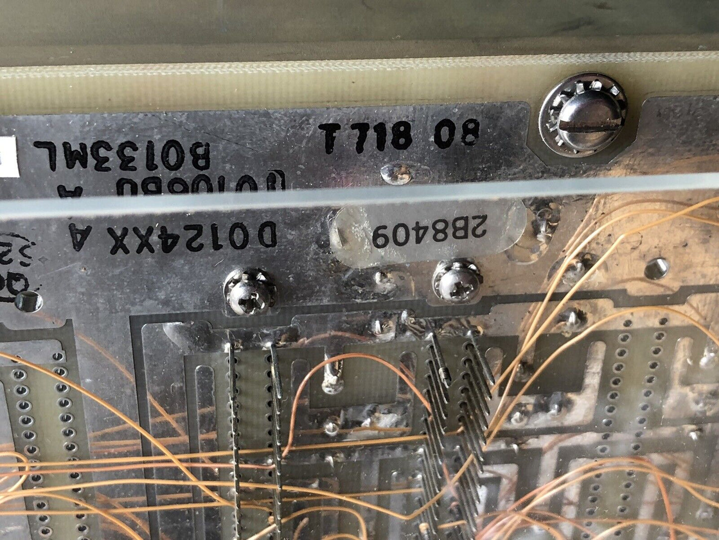 Foxboro B0133ml,B0132mt-C,F8246e,T71x64 Rack,D0124xx A,15 Slot,B0133ml,2B8406,Fc