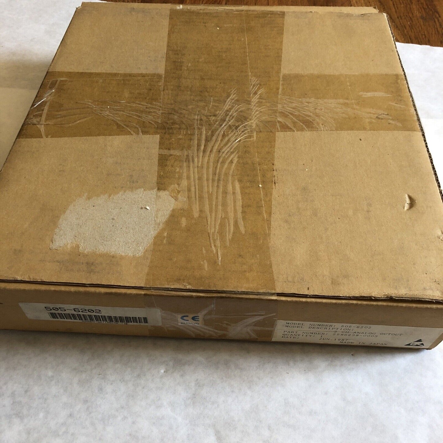 New Siemens 505-6202,2 Ch Analog Output 12Bpoint Single Ended Double Wide,Bd