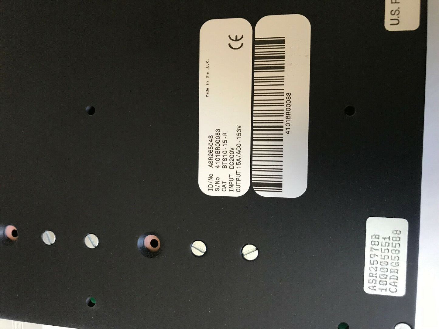 Baldor Bts10-15-R,Asr26504b,Asr25978b,Bts 10 R 13917E Baldor Bts10 Baldor Asr,So