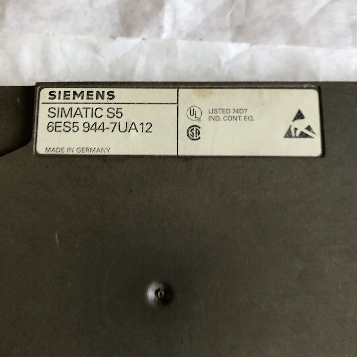 Siemens 6Es5 944-7Ua12,Simatic S5,115U Cpu 944 ,Cx