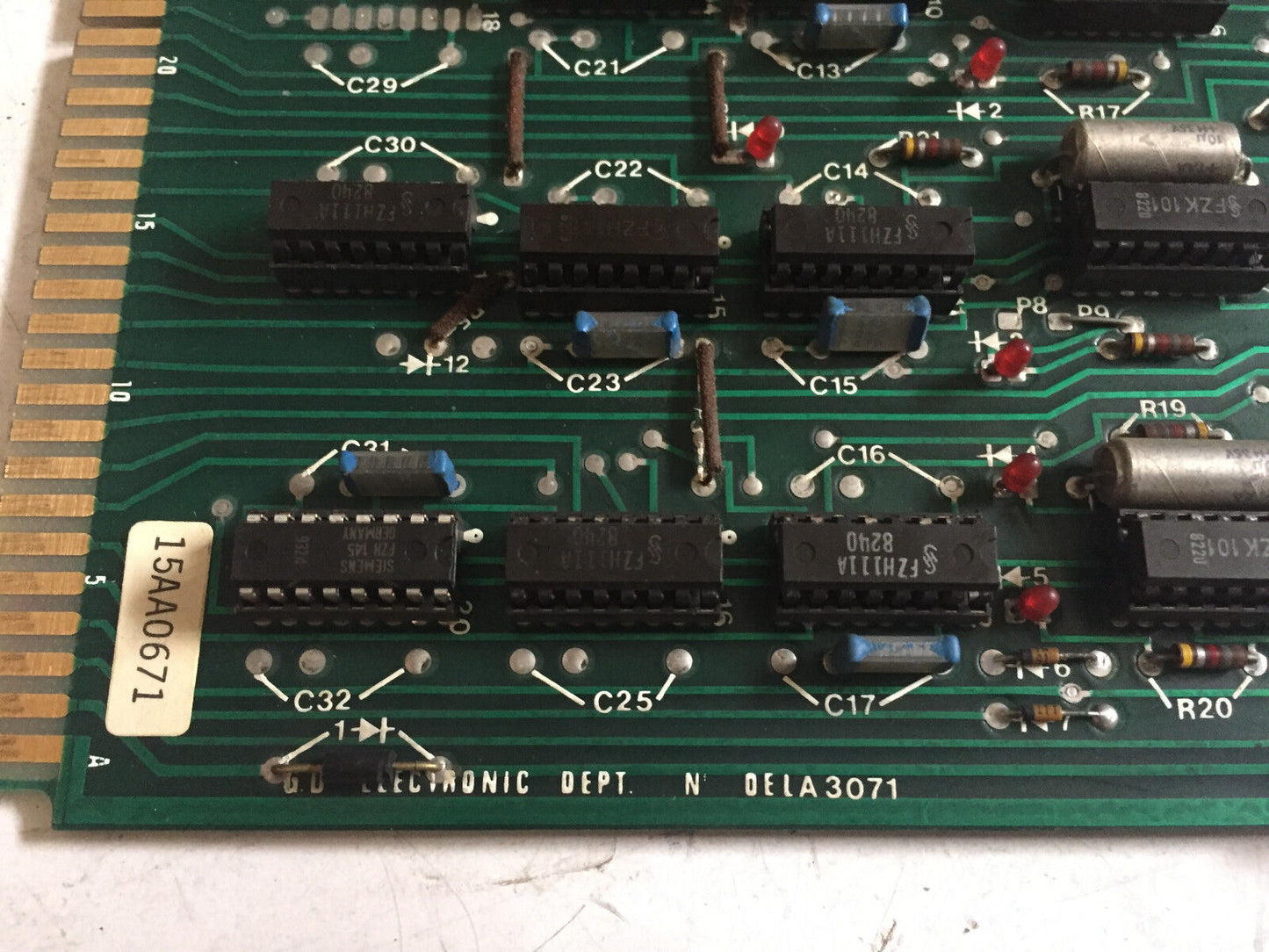 Gd 15Aa0671,G.D Bologna 15Aa0671,Dela 3071,G.D. Oel A3071 Pc Board,Cr