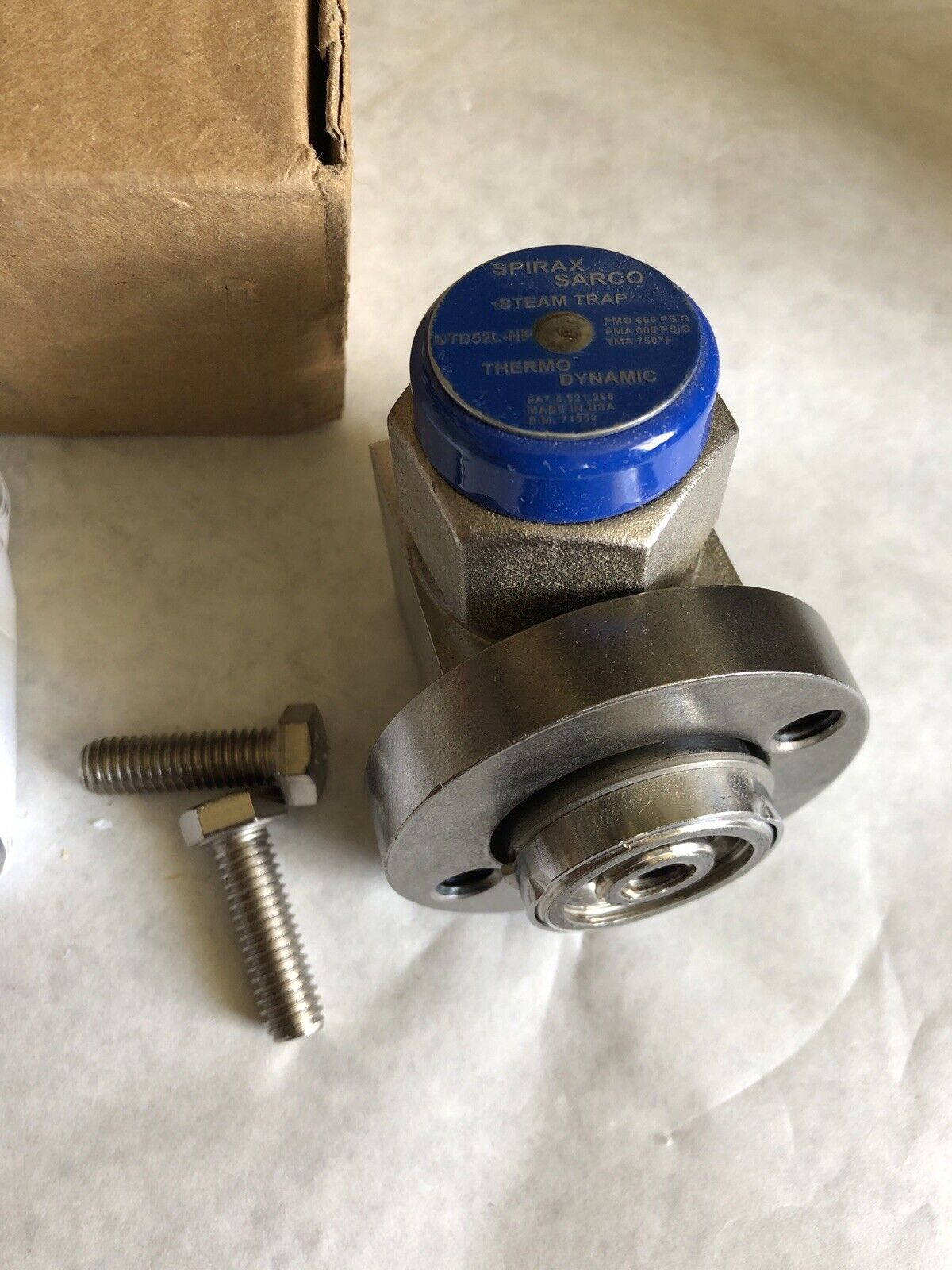 New Spirax Sarco Utd52l-Hp,Cool Blue Utd52l Thermo Dynamic Steam Trap,N70932,Bh