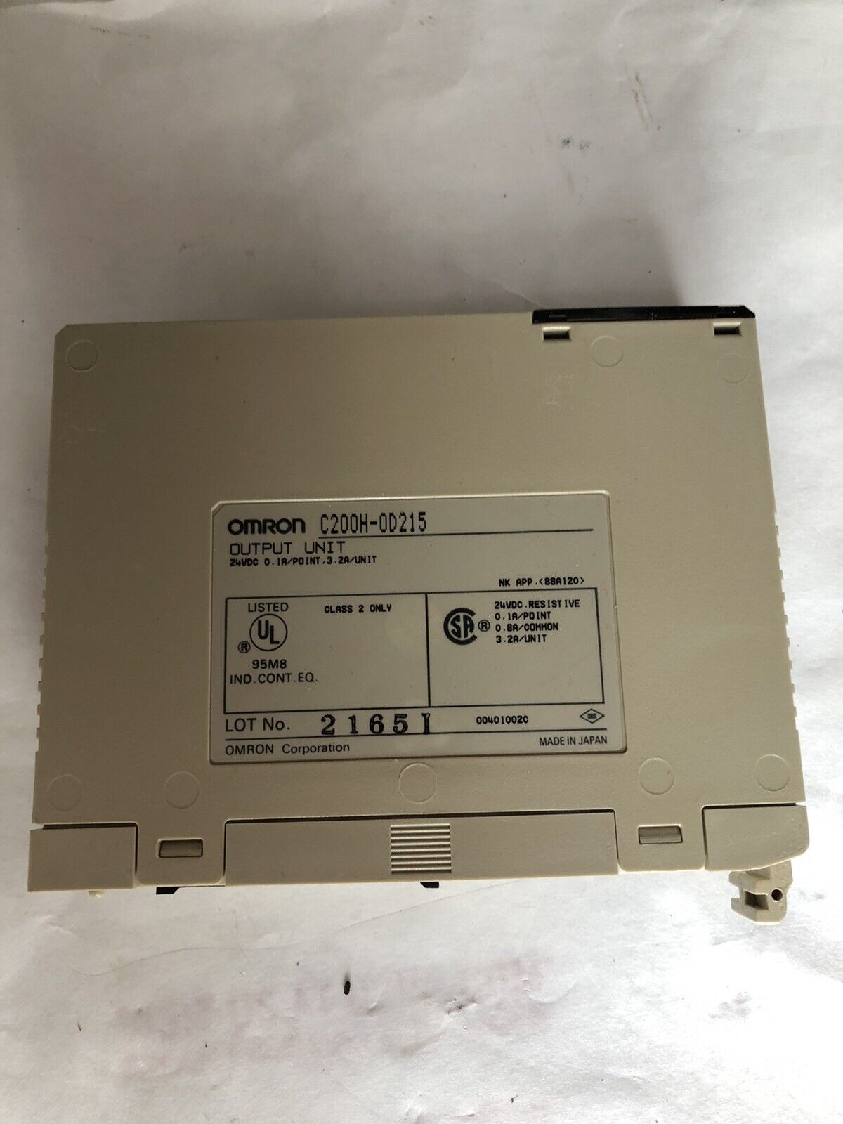 Omron C200h-Od215,0D215,Od215 Output Unit,C200h-0D215,Dd