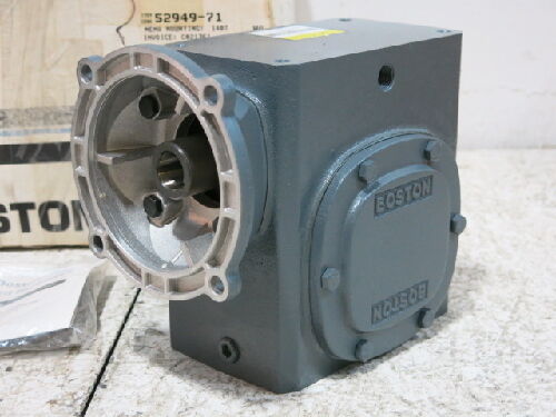 New Boston Gear F726-40-B7-G Gear Reducer,40:1 Ratio,F72640b7g,Iso9002,Az