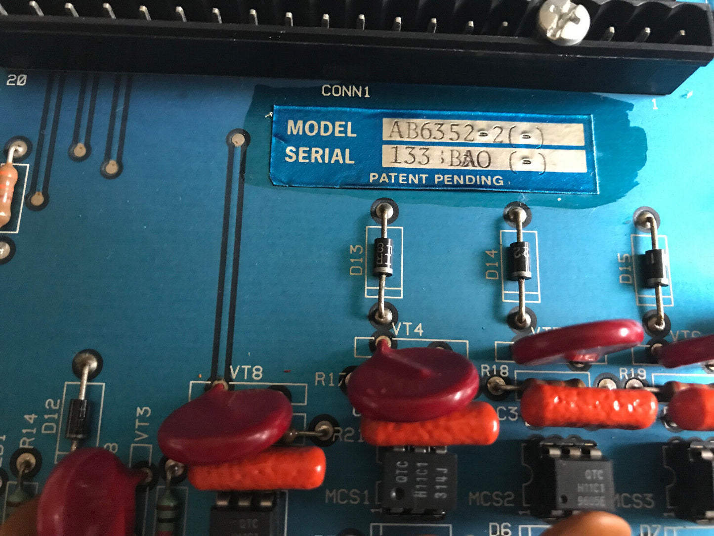 Pillar Ab6352-2,Ab6352-2 (-) Br459-1 Rev. A Robotic Servo Control Board,Si