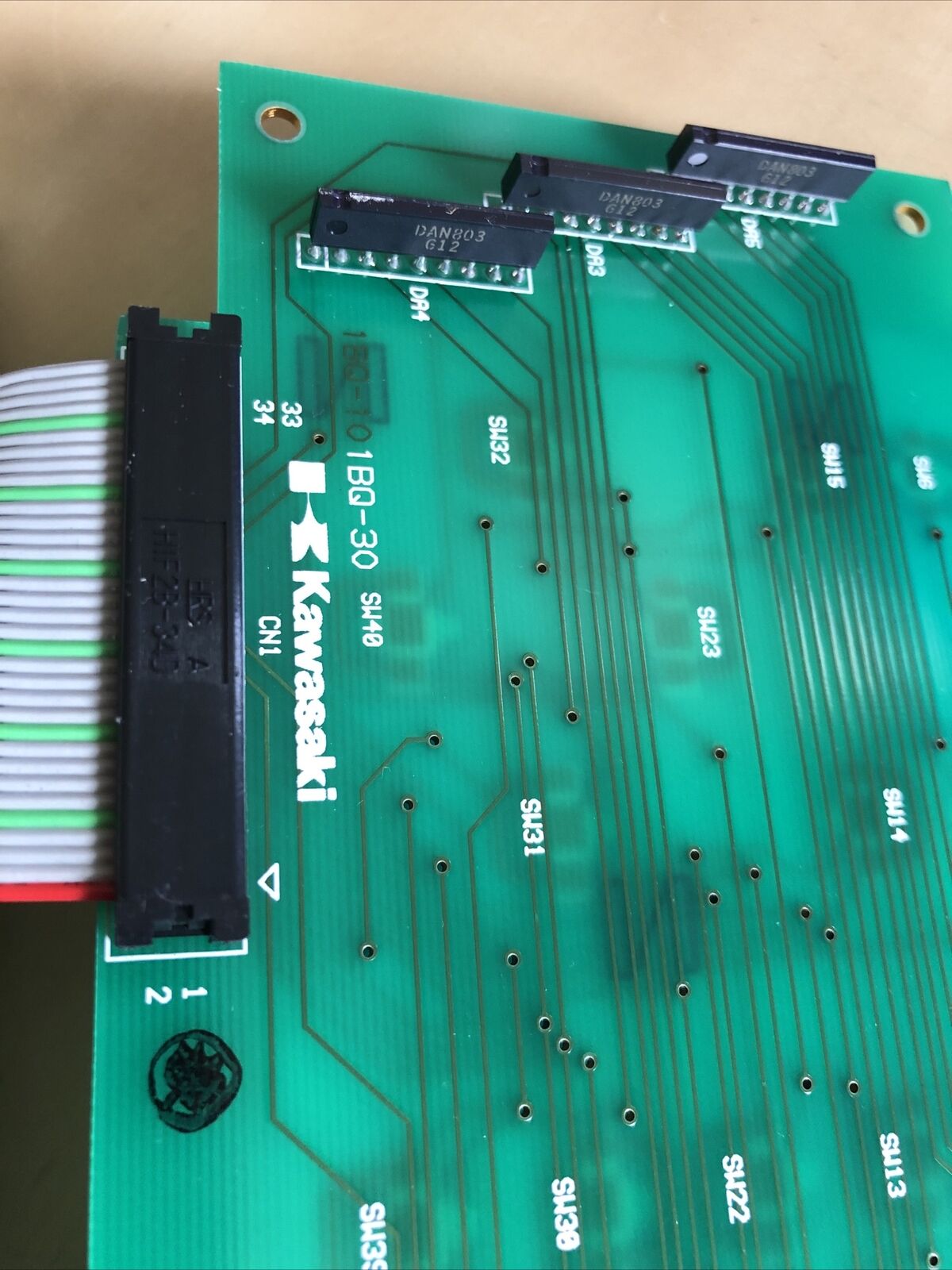 New Kawasaki 50819-1039 Function Panel, Operator Interface 960607D, 1Bq-30 1,Fm