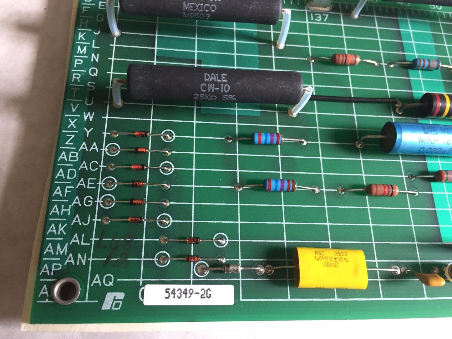 Reliance Electric 54349-2G Phase Sequencer Board,Ed