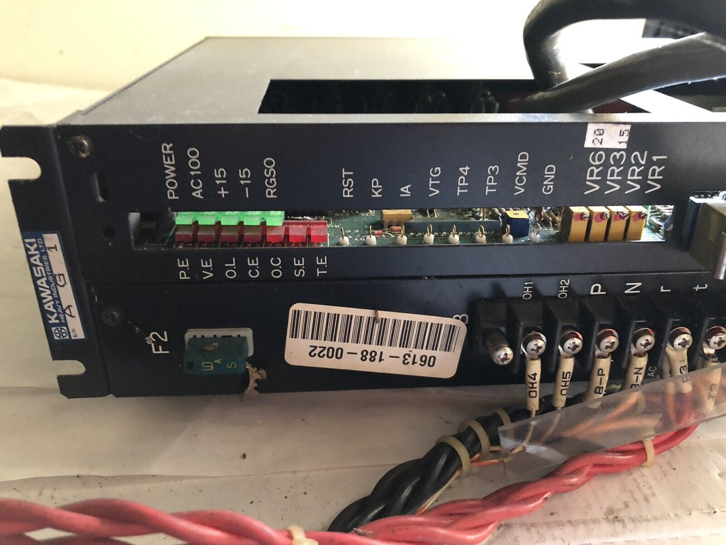 Kawasaki/ Sanyo Denki 27Ba015fxt32c Bl Super Servo Amplifier 27Bao15fxt32c,Te