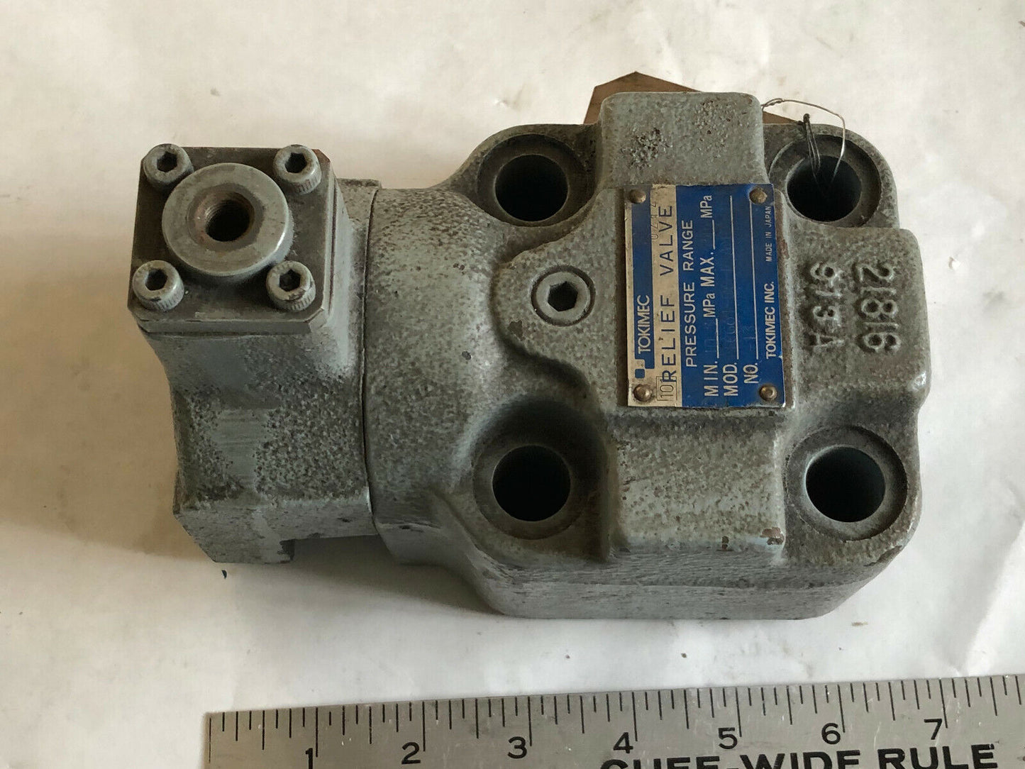 New Tokimec Tcg61-06-F-A-P2-T-13,21816,919A Icg61-06-F-A-P2-T Relief Valve,Tn
