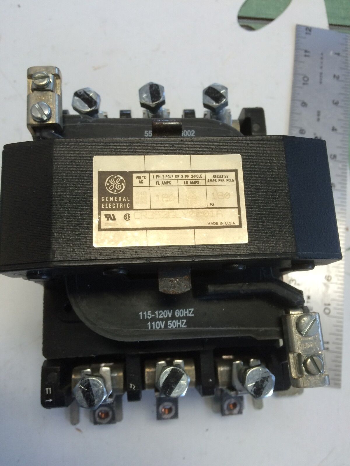 New General Electric Cr353gly0001a Definite Purpose 180 A Motor Starter,115V ,Bm
