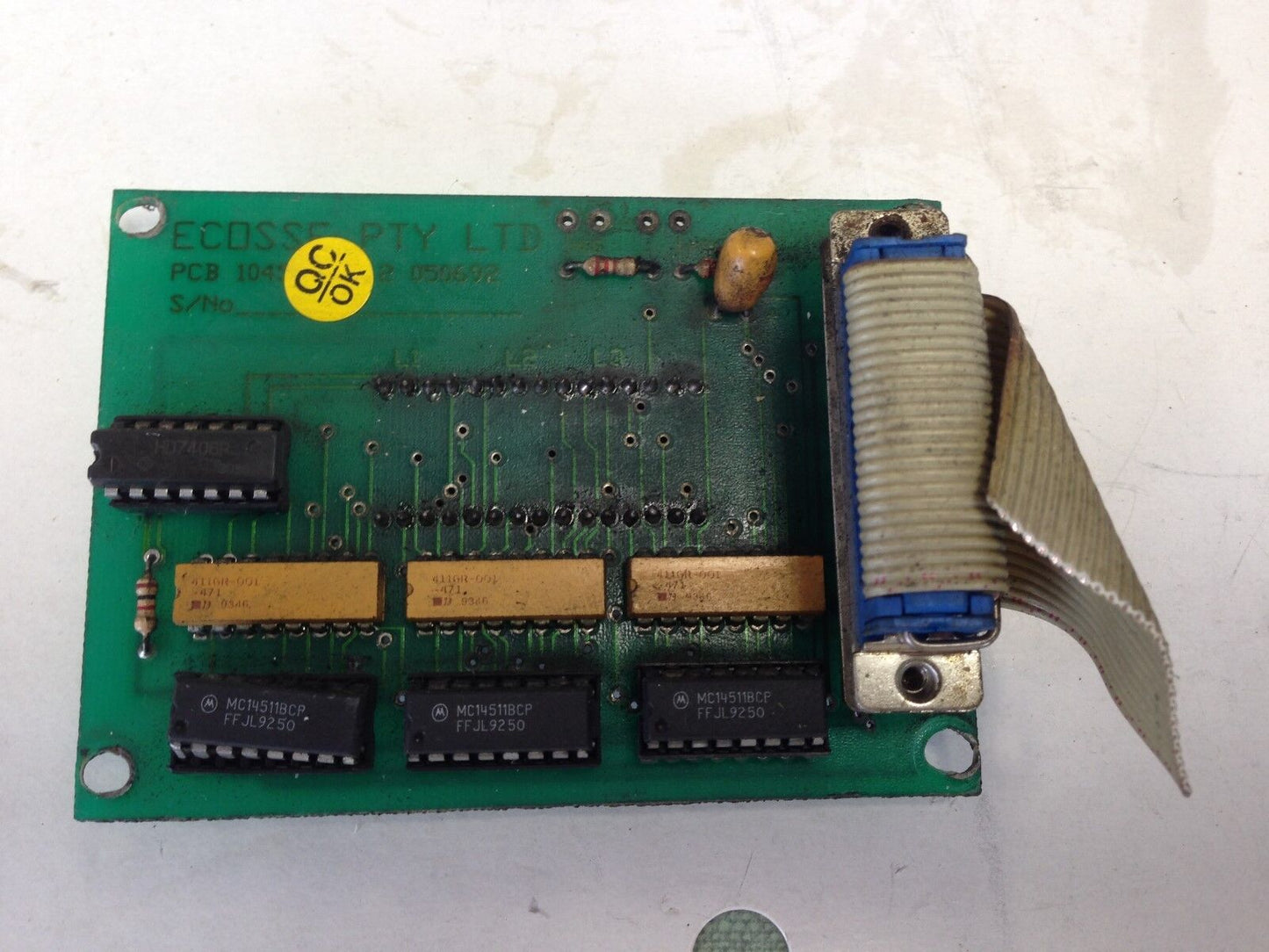 Ecosse Pty Ltd Pcb 1045 Rev 2 050692 Ecdsse Pc Board,Br