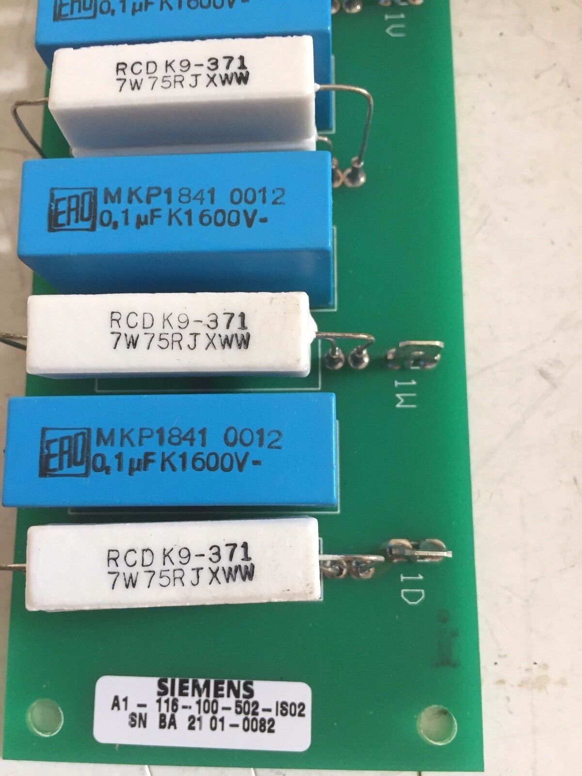 New Siemens A1-116-100-522-Is02,Siemens A1-116-100-502-1S02,Snubber,Sc778 ,Ab