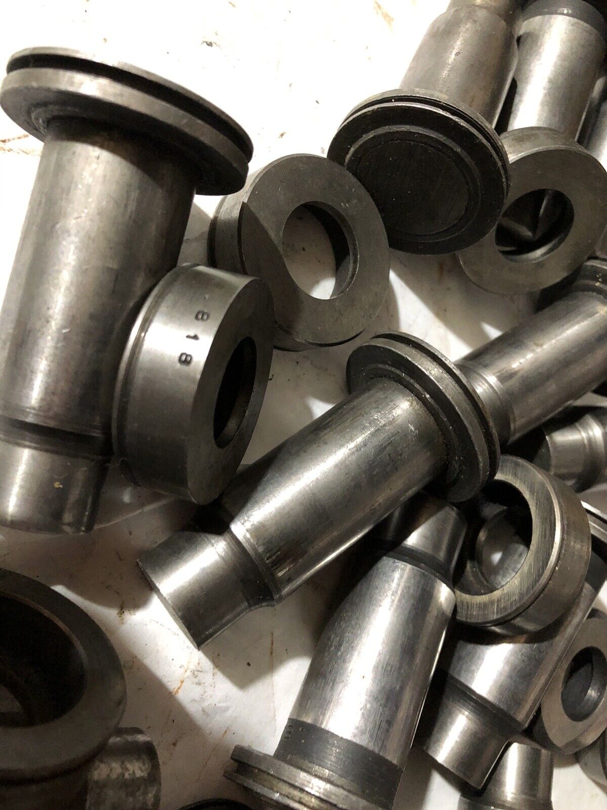 Lot 10 Sets Strippit Round .8125,.818 Punch Die, 0.8125" 13 Punches,10 Dies,To
