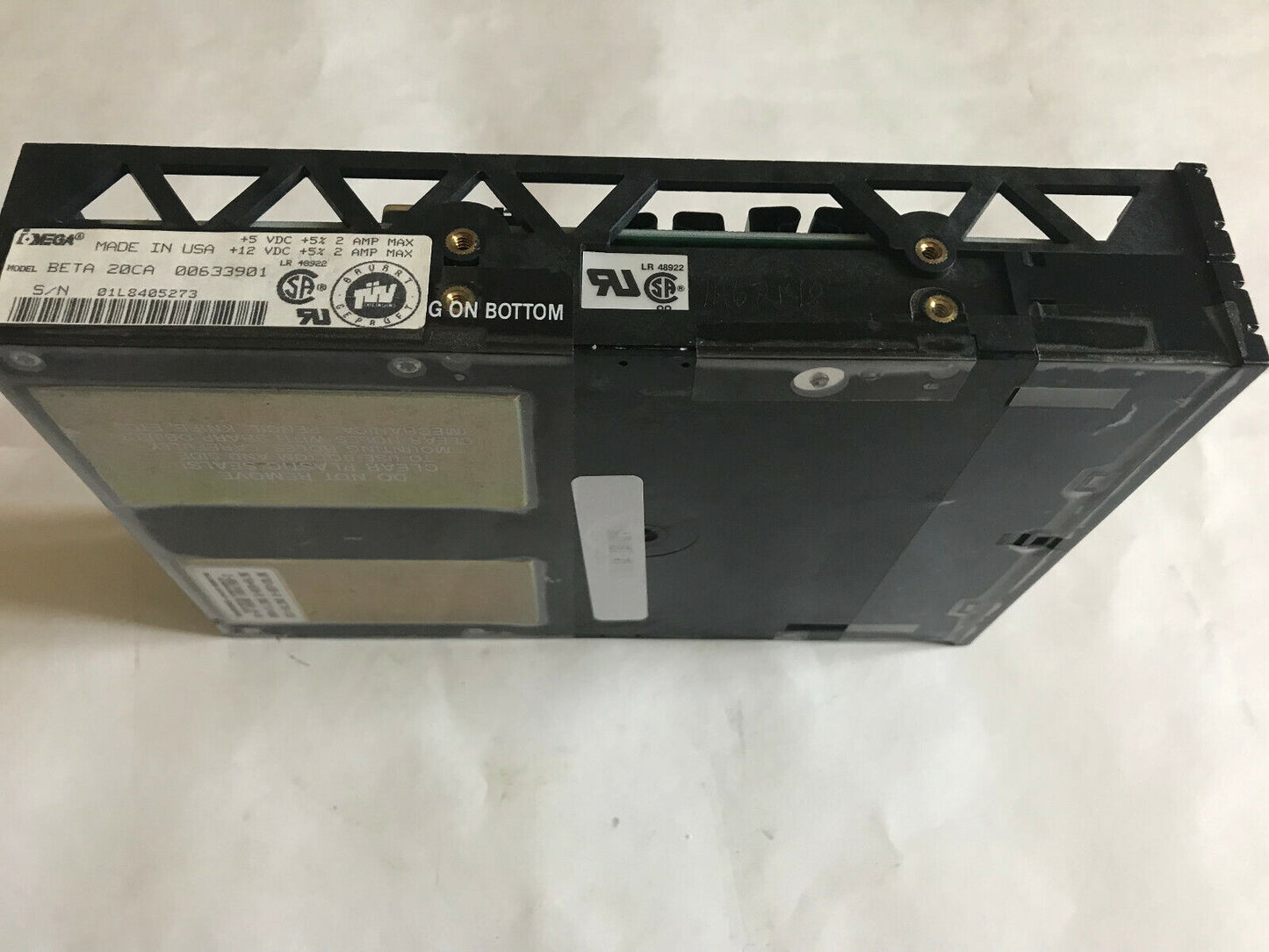 New Iomega Beta 20Ca 00633901 Removable Disk Storage Drive Scsi,B20l,Sm