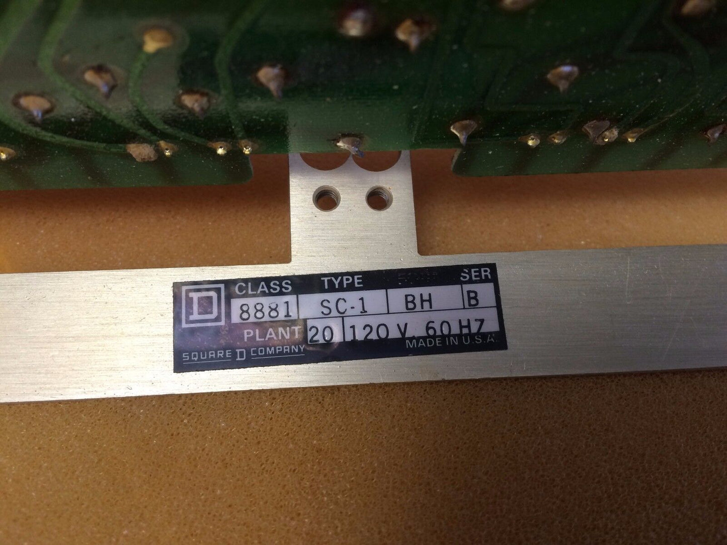 Square D 8881 Sc-1,120Vac Input 8881-Sc-1,(Excellent Con.),C30585-008-01,Cz