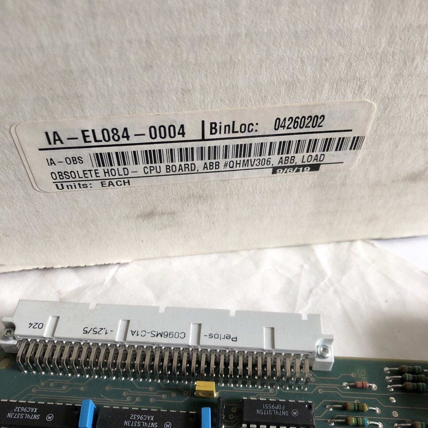 New Asea Qhmv-306 Ym316001-Cn/Pb Processor Board With Eproms,Abb Qhmv-306,Cx