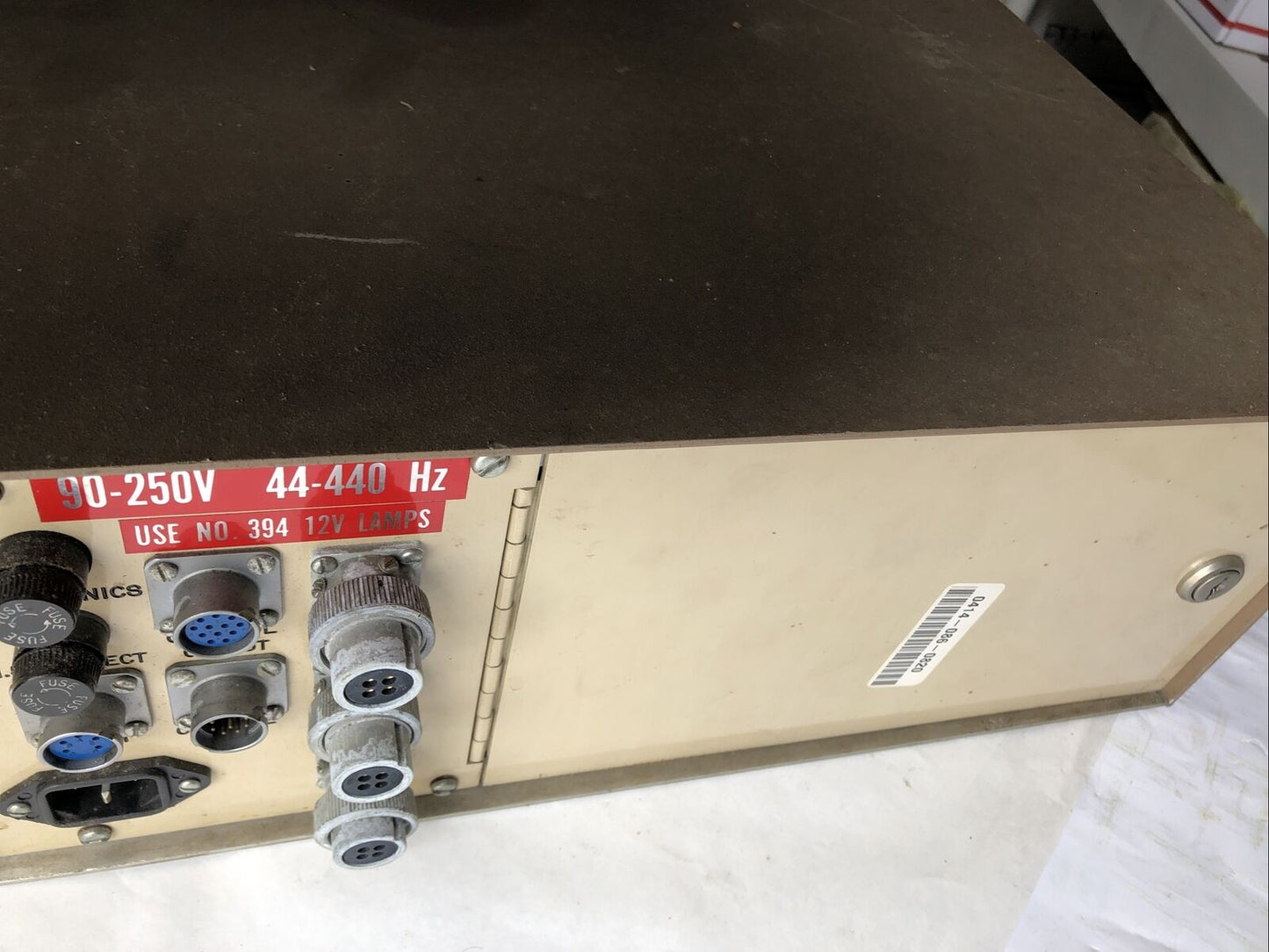 K.J. Law M730iii Verimet Signal Monitor, 90-250Vac,394 12V Plc Controller,Fb