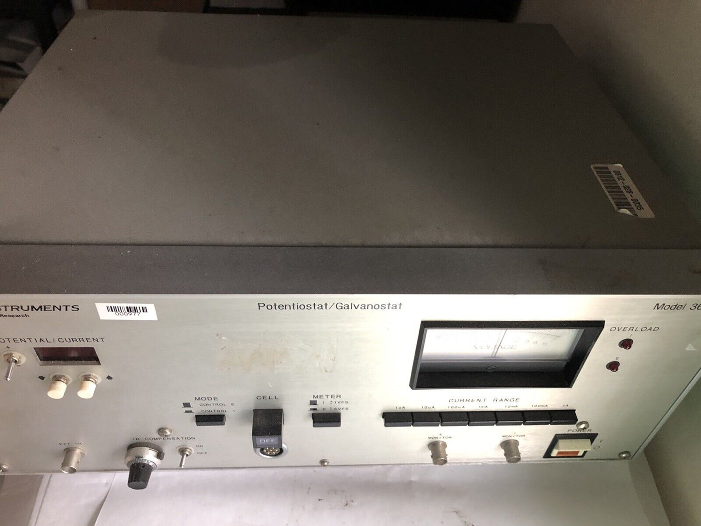 Eg&G Parc 363 Instrument Model 363 Potentiostat,Galvanostat,Princeton Applied,Tn