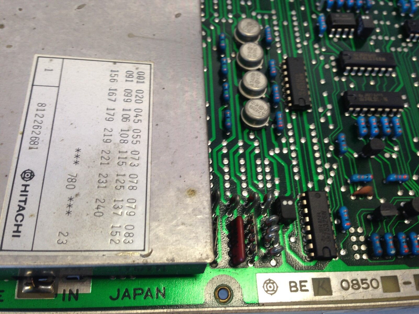 Fanuc,Hitachi Bmu 512-1, A87l-0001-0105 07C Cnc Memory Board,812262681,Fe,Di
