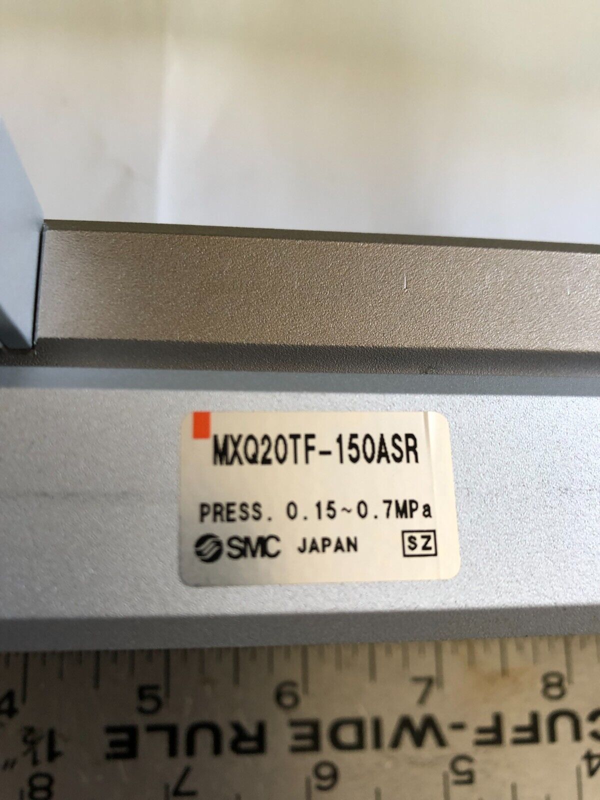 New Smc Mxq20tf-150Asr Pneumatic Slide Table / Guided Cylinder,Mxq20tf 150Asr,Bt