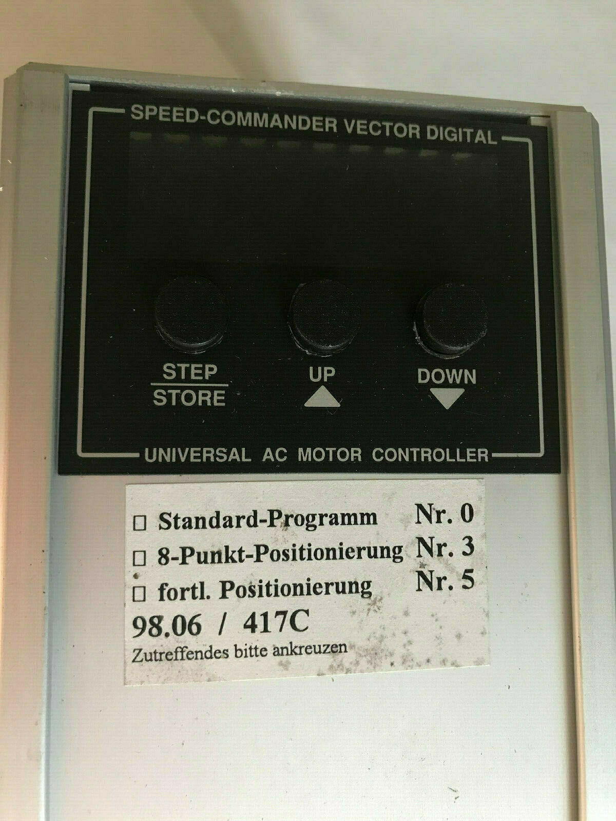 Speed Commander Sc 750 Drive Controller,Speed-Commander Vector Digital,Motor,Sf