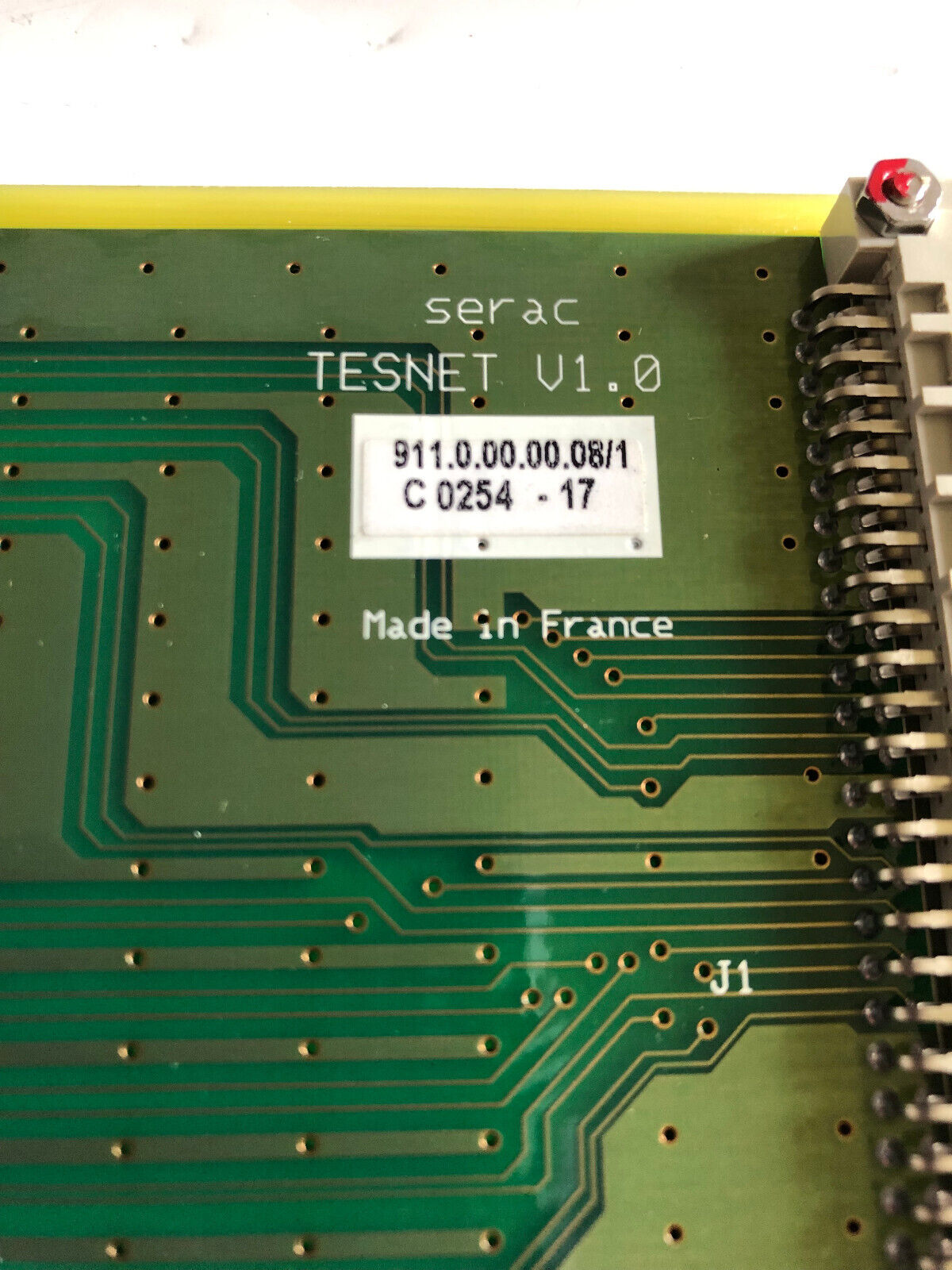 New Serac 911.0.00.00.08/1 Tesnet V1.0,Cz