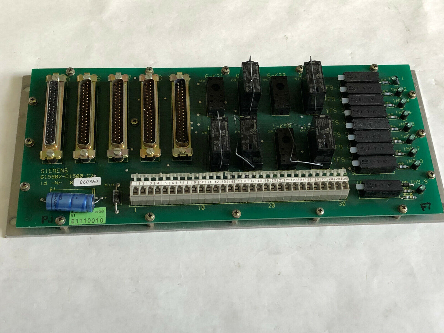 Siemens 615902-C1500-C2 Plc Communication Multiple Connector G15902-C1500-C2,Cd