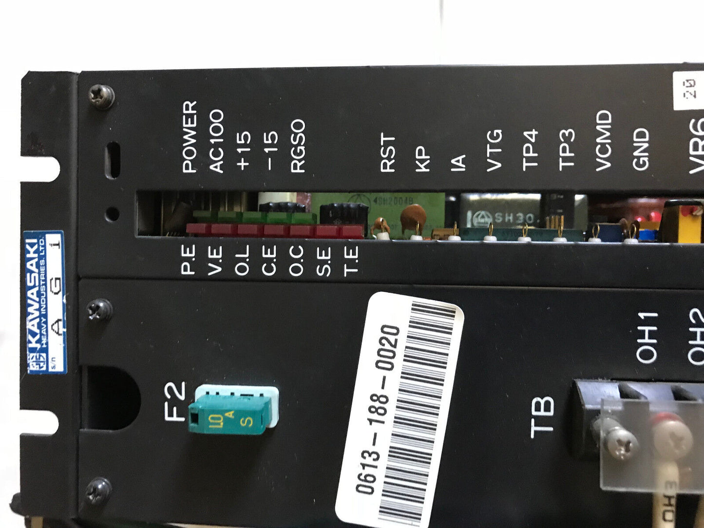 Kawasaki/ Sanyo Denki Ag1 27Ba030fxt33c Bl Super Servo Amplifier 07828015,Ax,Tn
