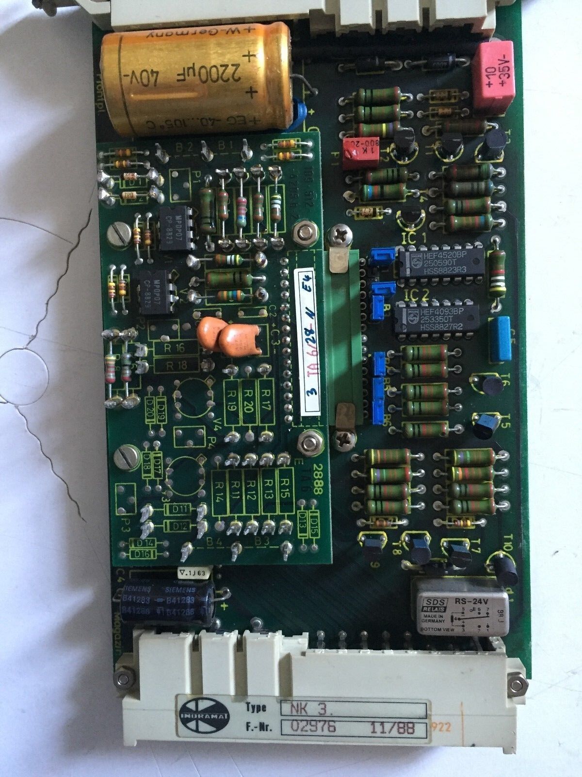 Indramat Nk3,Ta 6/28 N Pcb Board,Fb