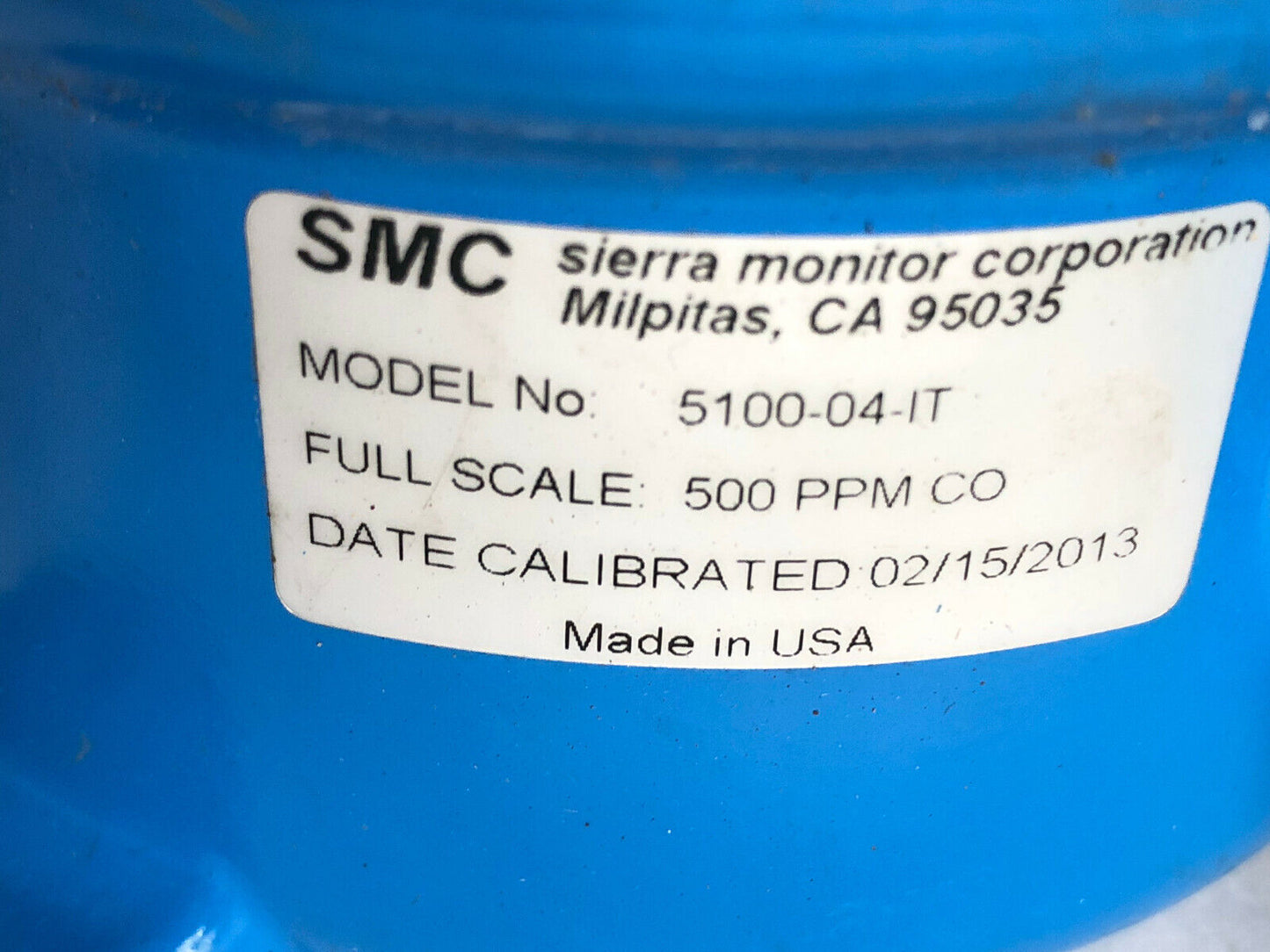Smc 5100-04-It Gas Sensor ,Xd-Il Win,Smc 5100-04-1T,Db